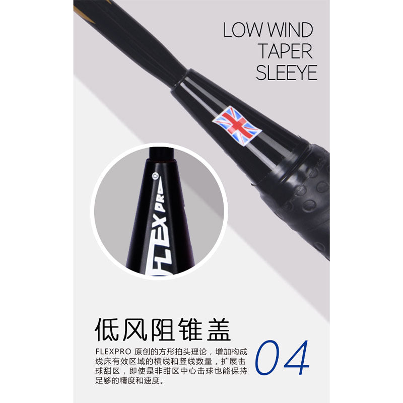 Flex Pro Power Sword PS-36 Badminton Racket - Ali Sports