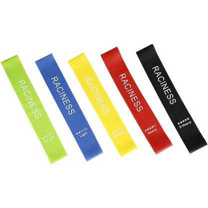 Raciness Resistance Bands Set of 5 Ali Sports