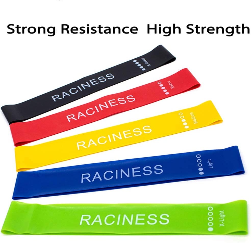 Raciness Resistance Bands Set of 5 Ali Sports