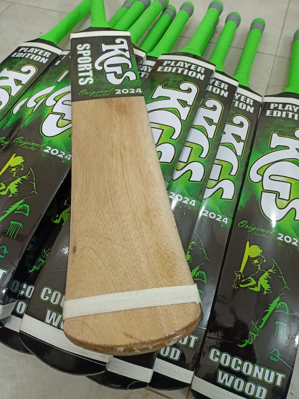 KGS Player Edition 2024 Coconut Wood Cricket Bat - Ali Sports