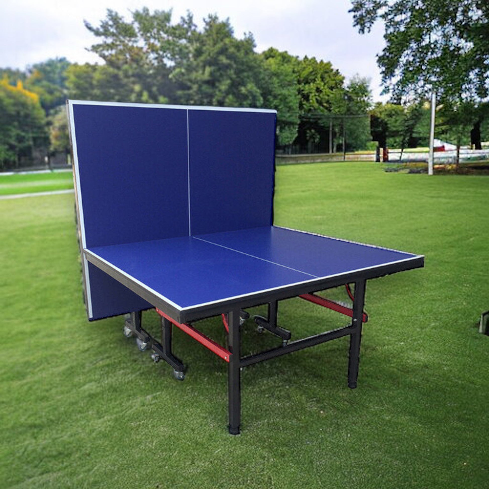 Table Tennis Foldable Table with Wheels - Ali Sports