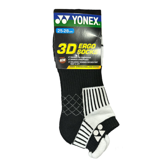 Yonex 3D Ergo Low-Cut Two Tone Socks - Ali Sports