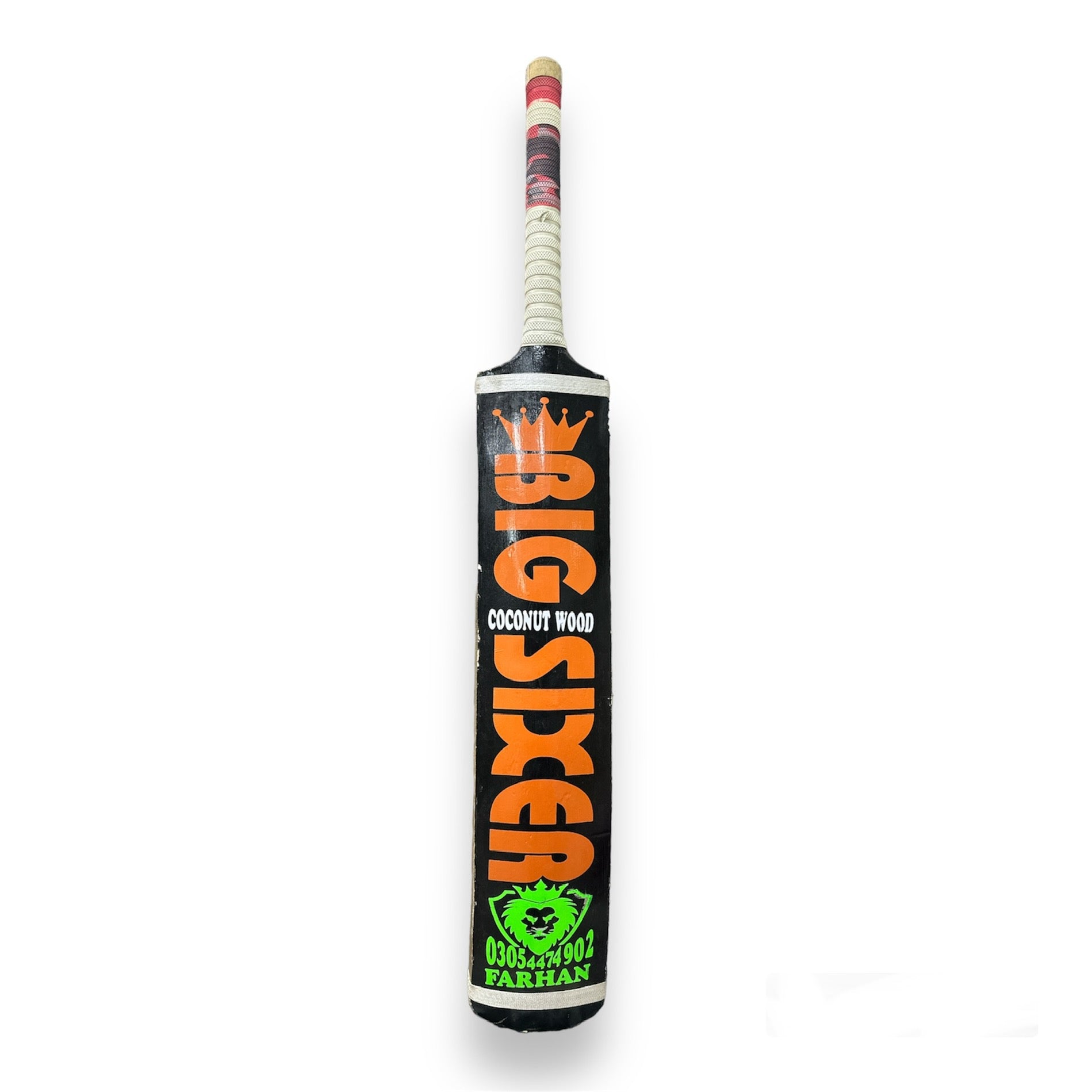 Big Sixer Double Season Coconut Cricket Bat - Ali Sports