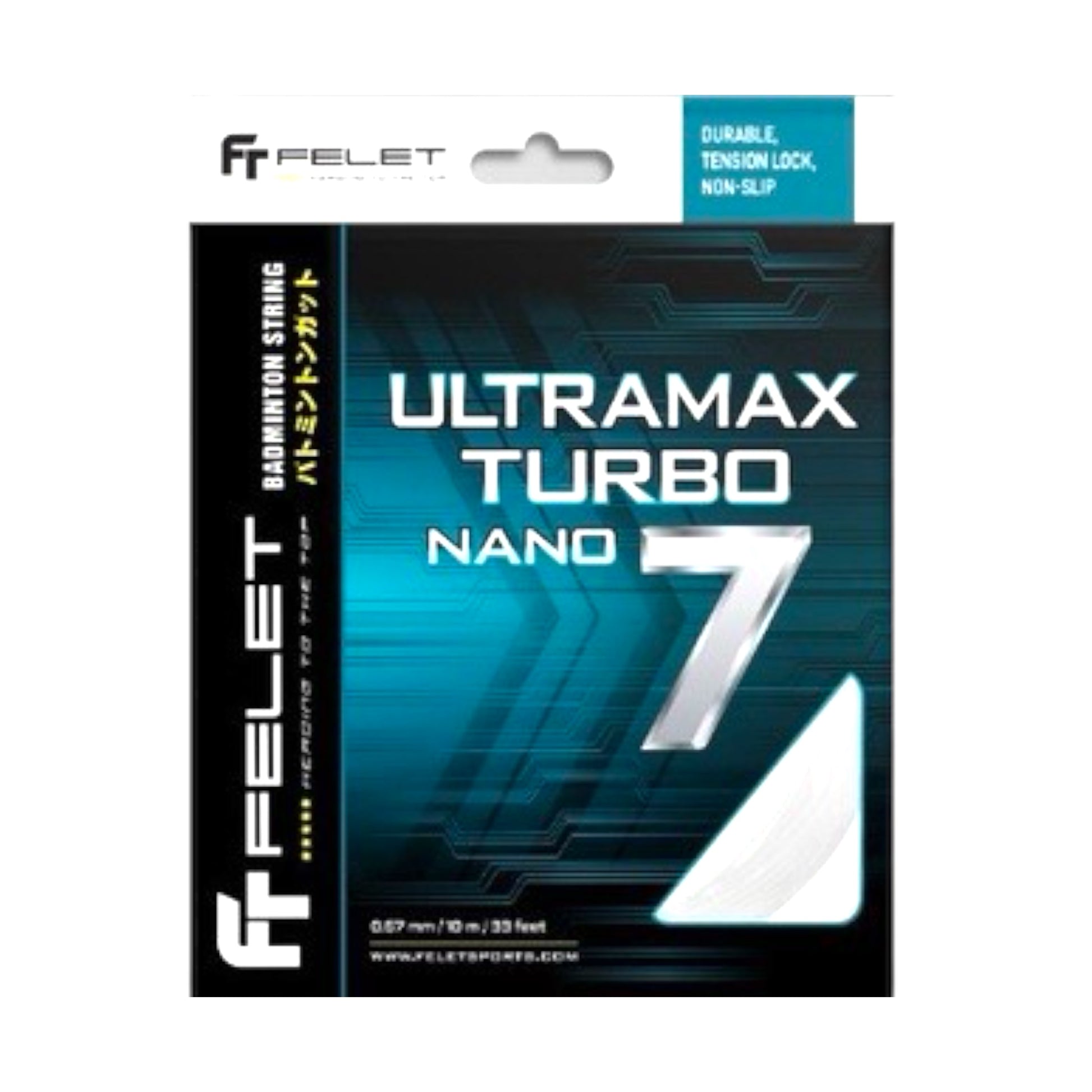 Felet Ultramax Turbo Nano 7 Badminton String - Ali Sports