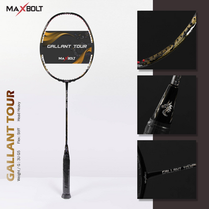 Maxbolt Gallant Tour Dragon Pack - Limited Edition Badminton Racket - Ali Sports