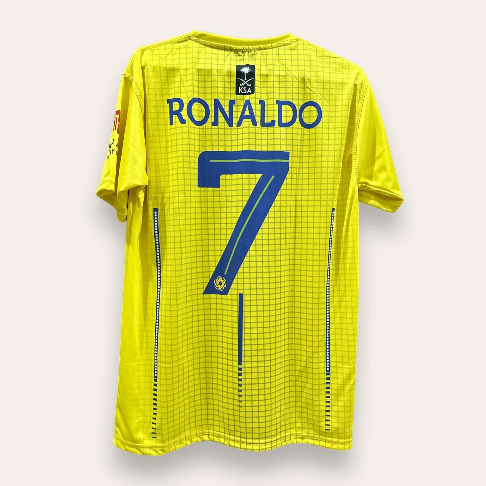 Al Nassr Home 23-24 Jersey Shirt - Ronaldo 7 - Ali Sports