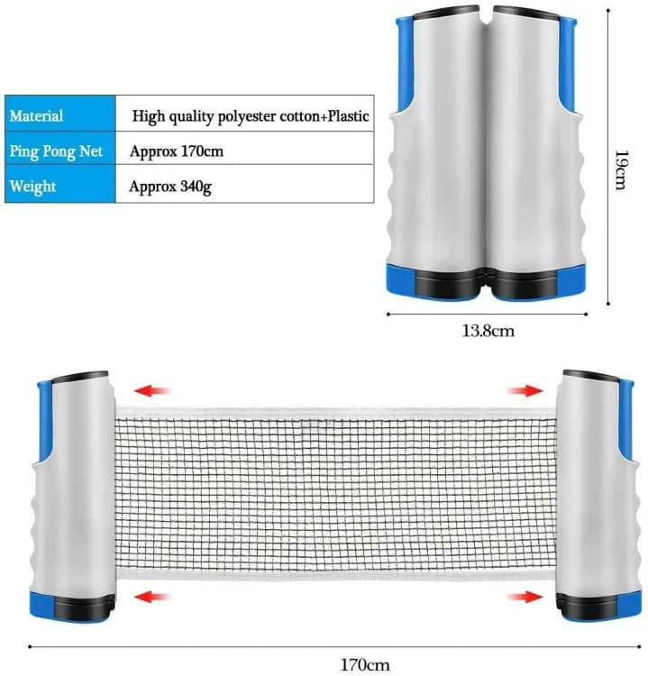 CIMA Portable Table Tennis Net - Ali Sports