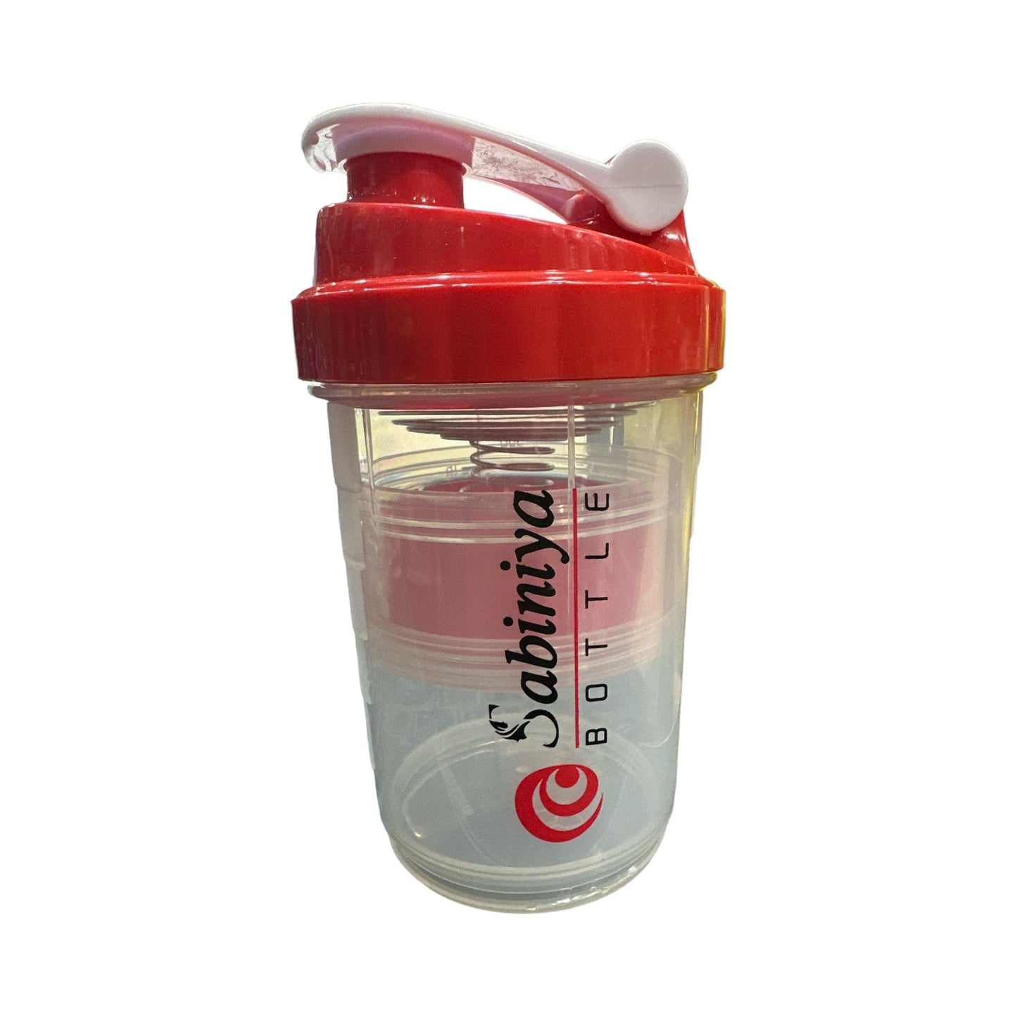 Protein Shaker 500ml Bottle with 3 Compartments - Ali Sports