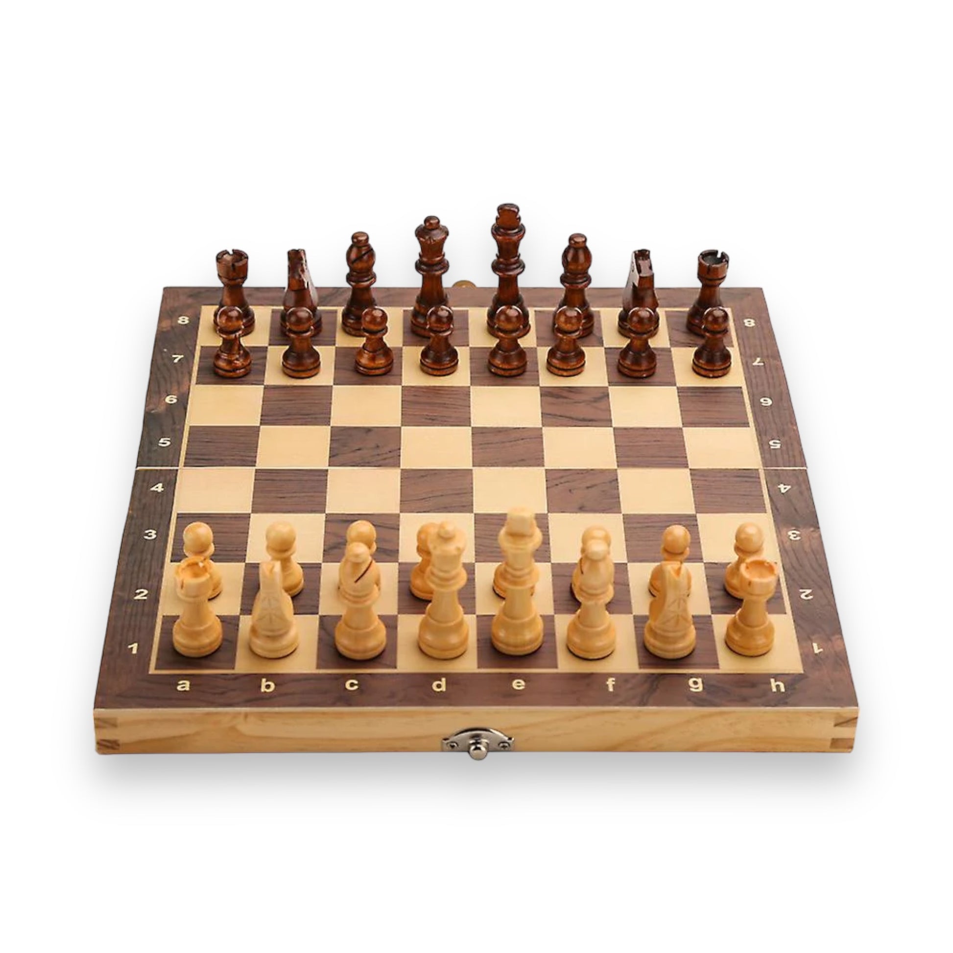 Wooden Chess Checkers Set - Ali Sports