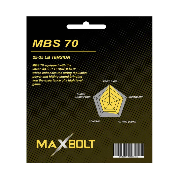 Maxbolt MBS 70 Badminton String - Ali Sports