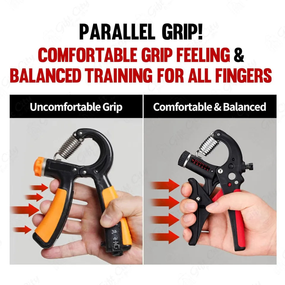 Parallel Grip Hand Gripper - Adjustable 2.0 Ali Sports