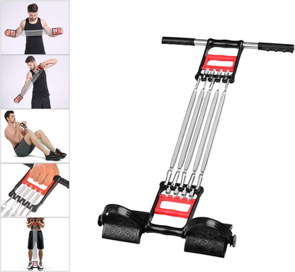 3 in 1 Multifunctional Exerciser - Chest Expander, Tummy Trimmer & Hand Gripper Ali Sports