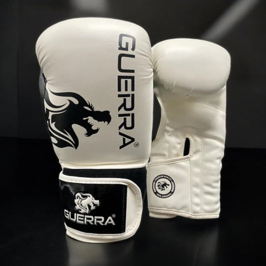 Guerra Professional Boxing Gloves (White) Guerra