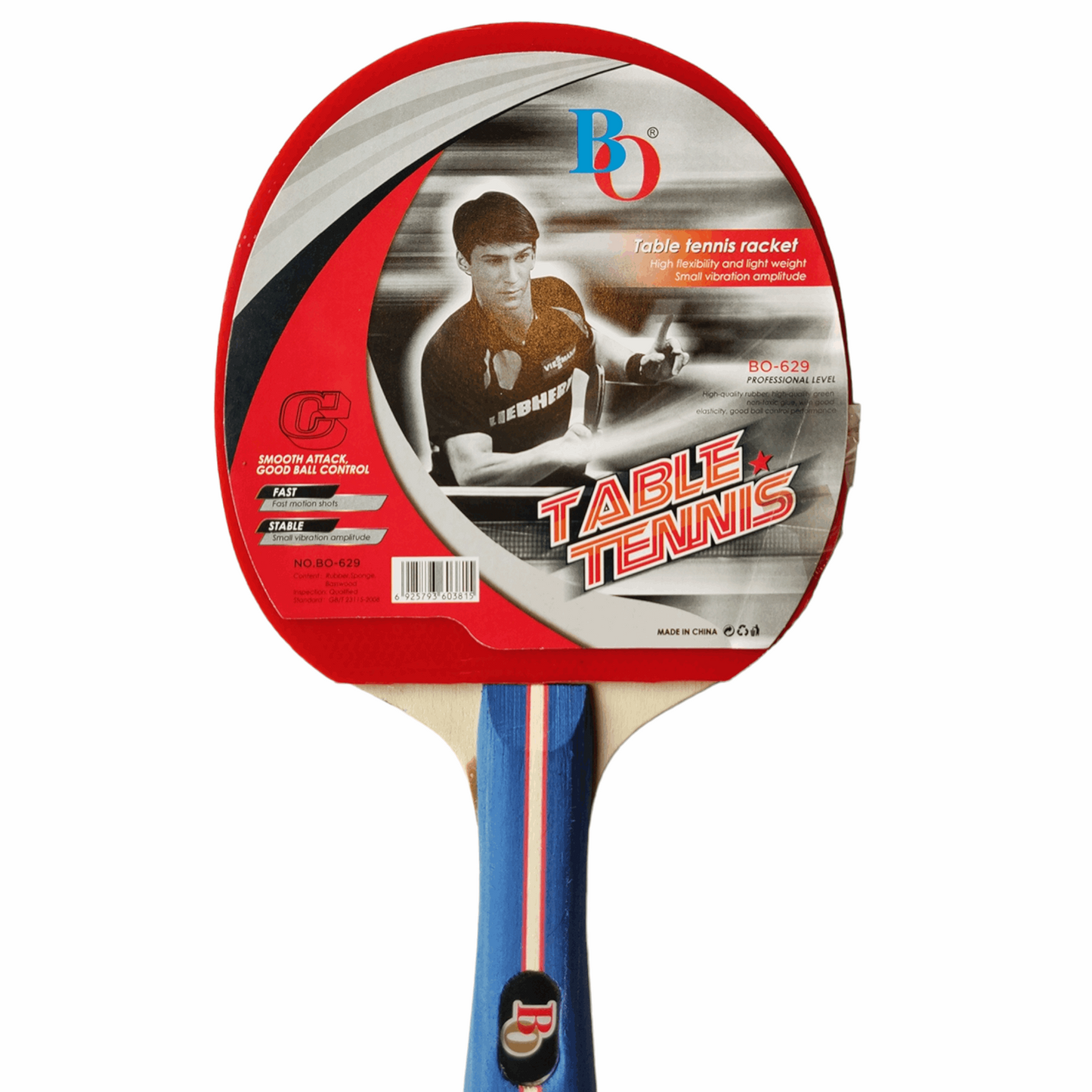 Blue Ocean BO-629 Table Tennis Racket - Ali Sports