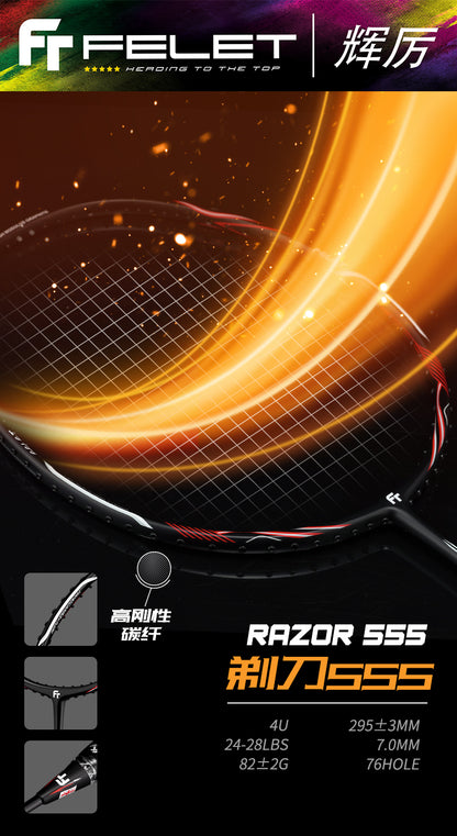 Felet FT Razor 555 Badminton Racket - Ali Sports