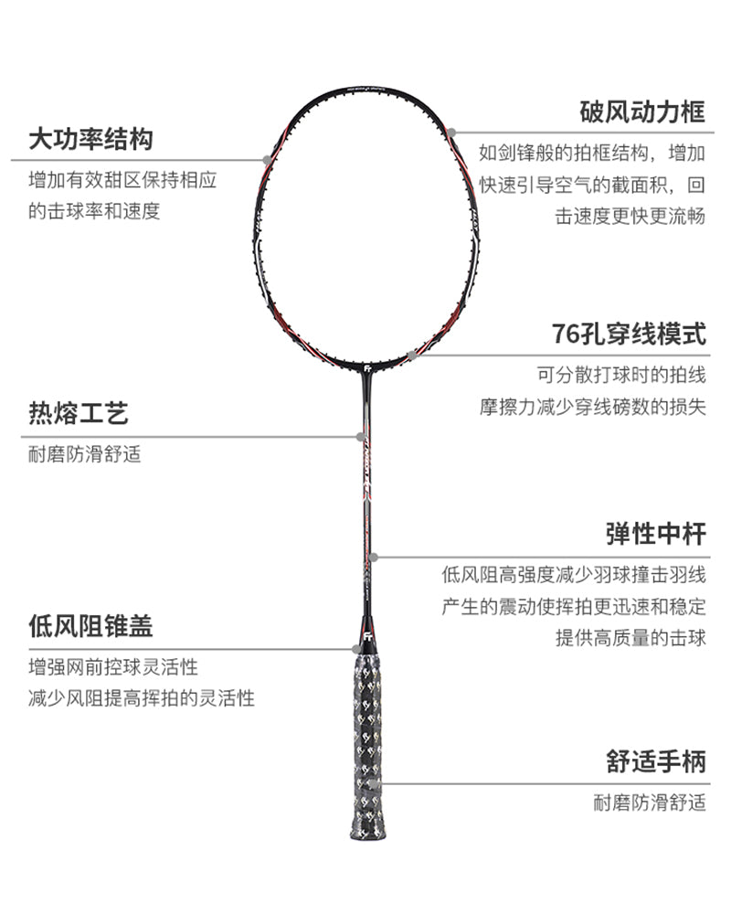 Felet FT Razor 555 Badminton Racket - Ali Sports