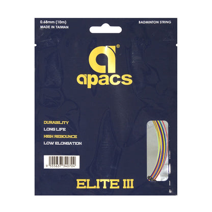 Apacs Elite III Badminton String - Ali Sports