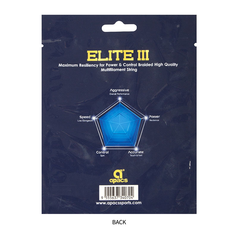 Apacs Elite III Badminton String - Ali Sports