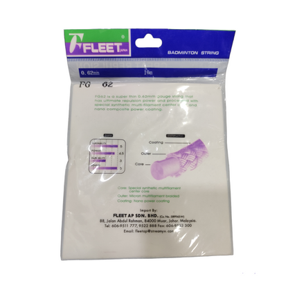 Fleet FG62 Badminton String - Ali Sports