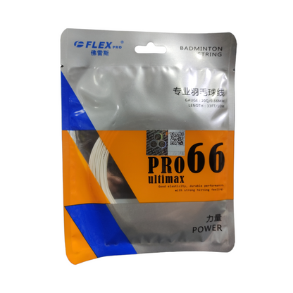 Flex Pro 66 Ultimax Badminton String - Ali Sports