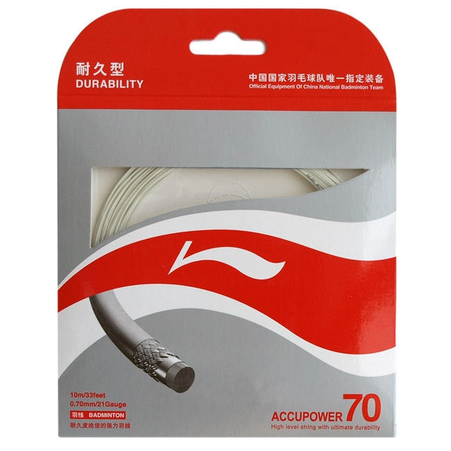 Li-Ning Accupower 70 Badminton String - Ali Sports