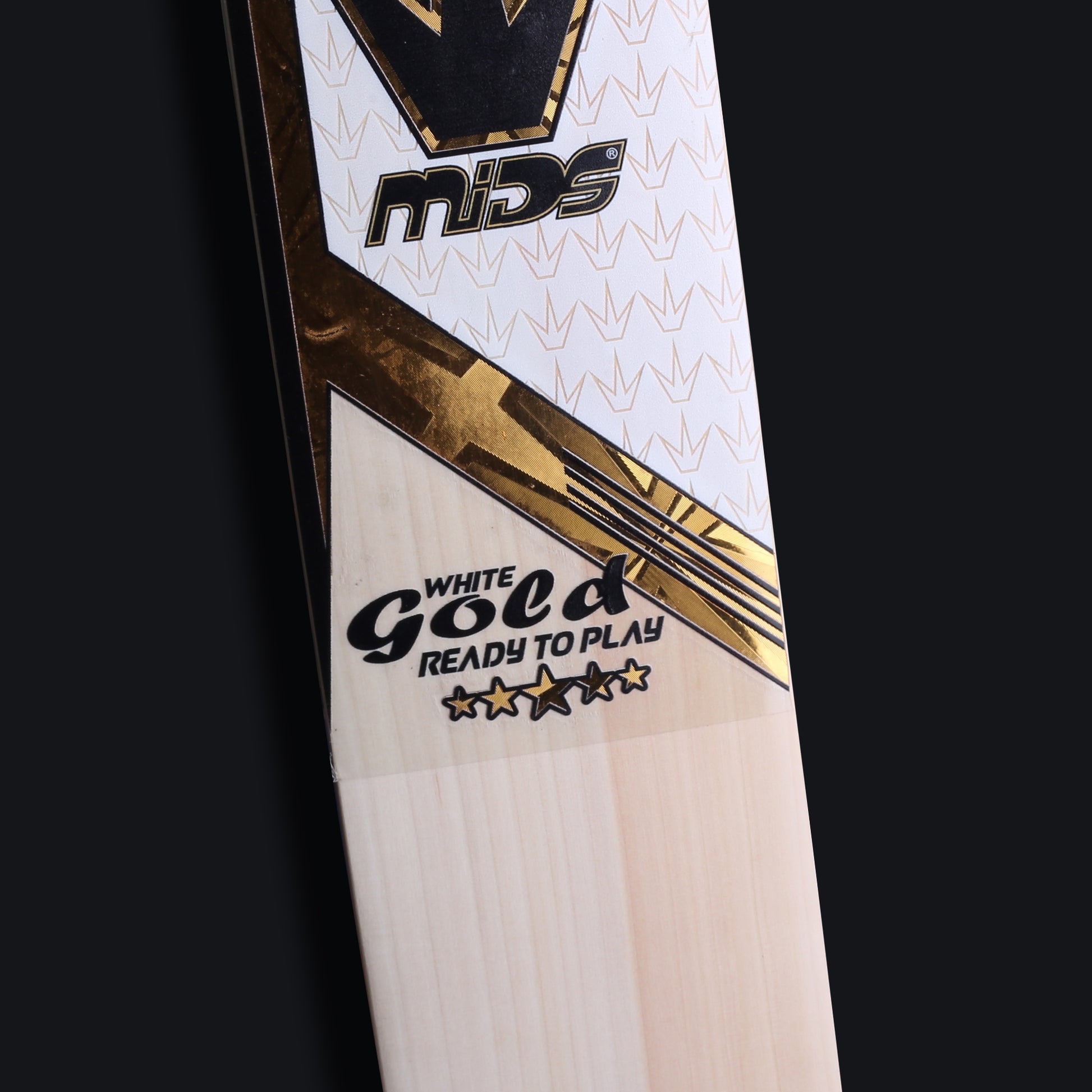 MIDS White Gold Cricket Bat - Ali Sports