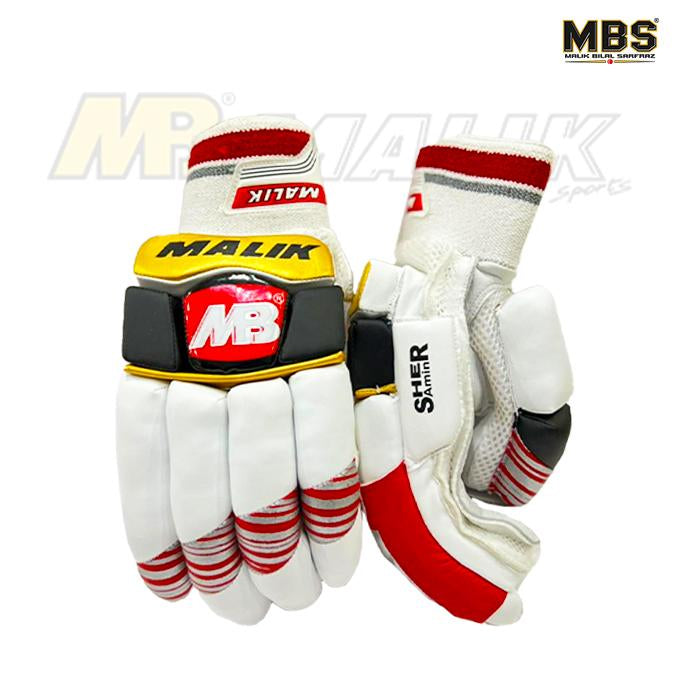 MB Malik Sher Amin Batting Gloves - Ali Sports